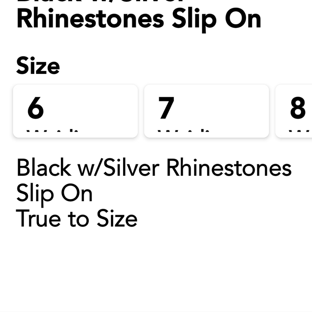 Rhinestone Slides - Picture 2 of 2